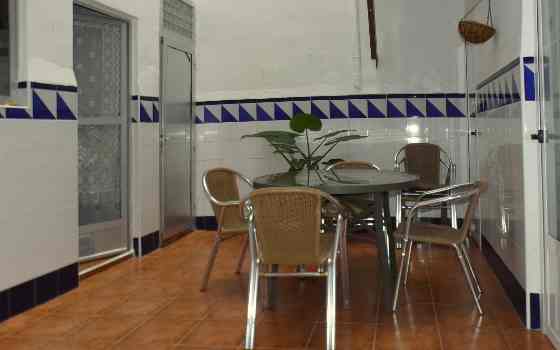 Patio interior de Cervantes 22, un lugar para disfrutar del buen tiempo